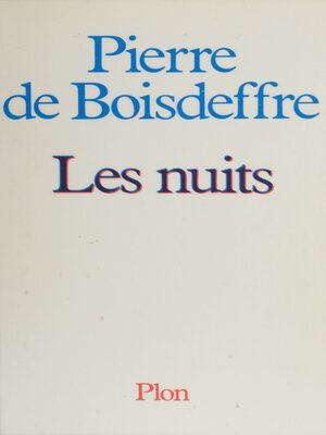 cover image of Les nuits